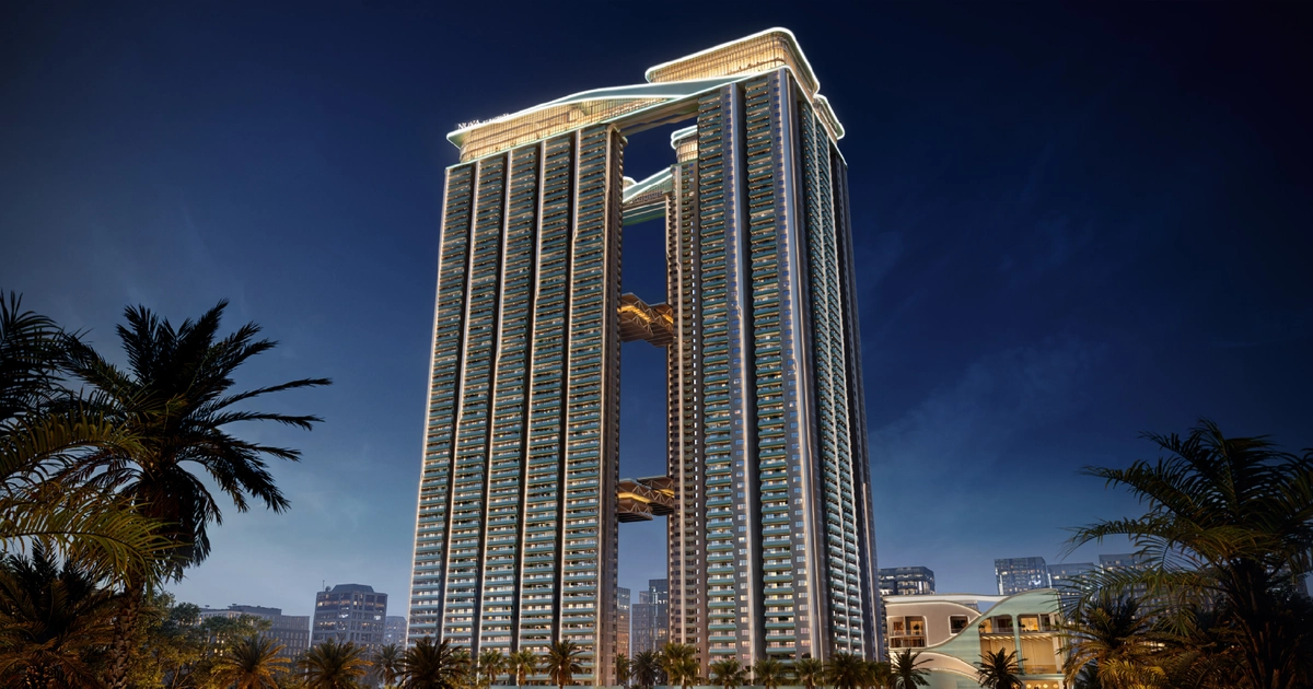 NOVA by Raghava interconnected twin-tower render